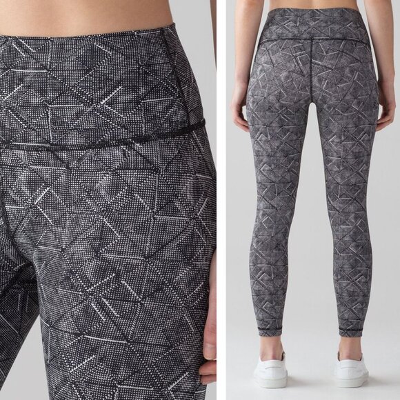 lululemon athletica Pants - Lululemon Wunder Under Hi-Rise 7/8 Tight Full-On Luxtreme 25" Formation Alpine